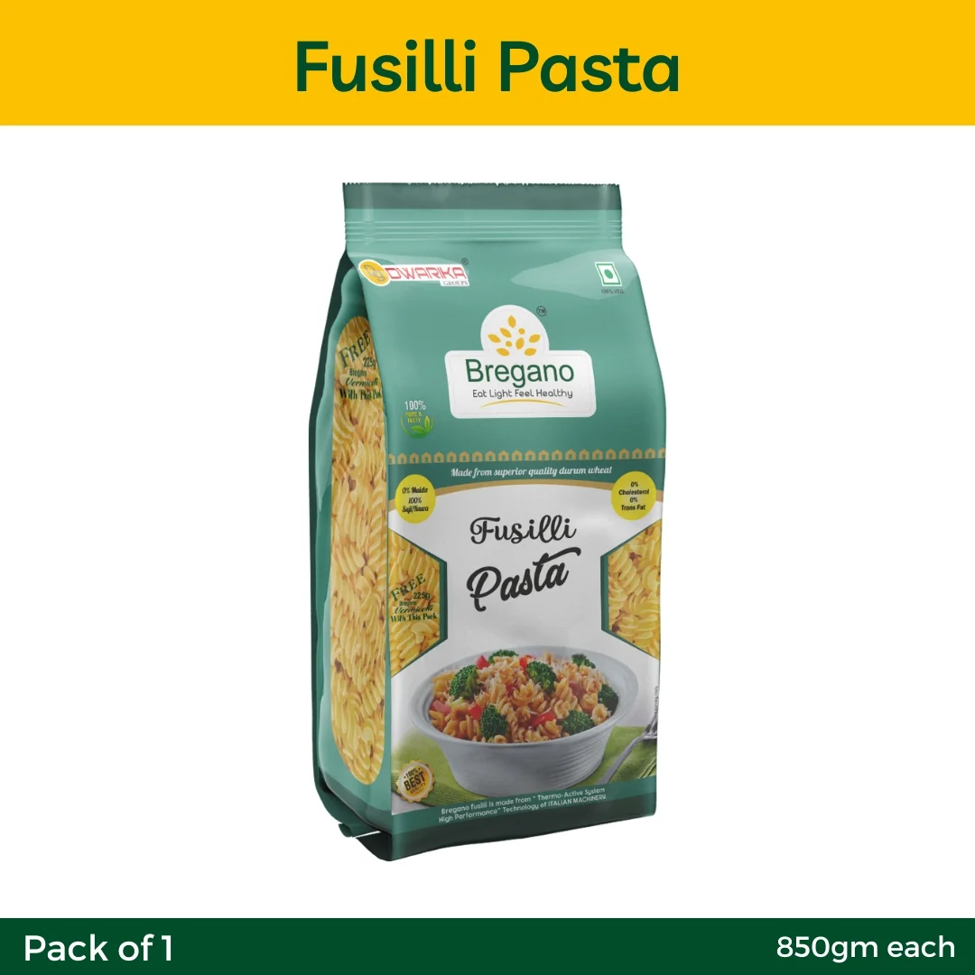 Delicious Fusilli Pasta Meal