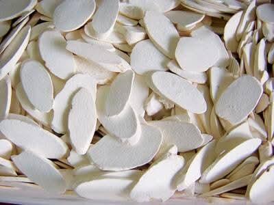 Sun dried cassava chips