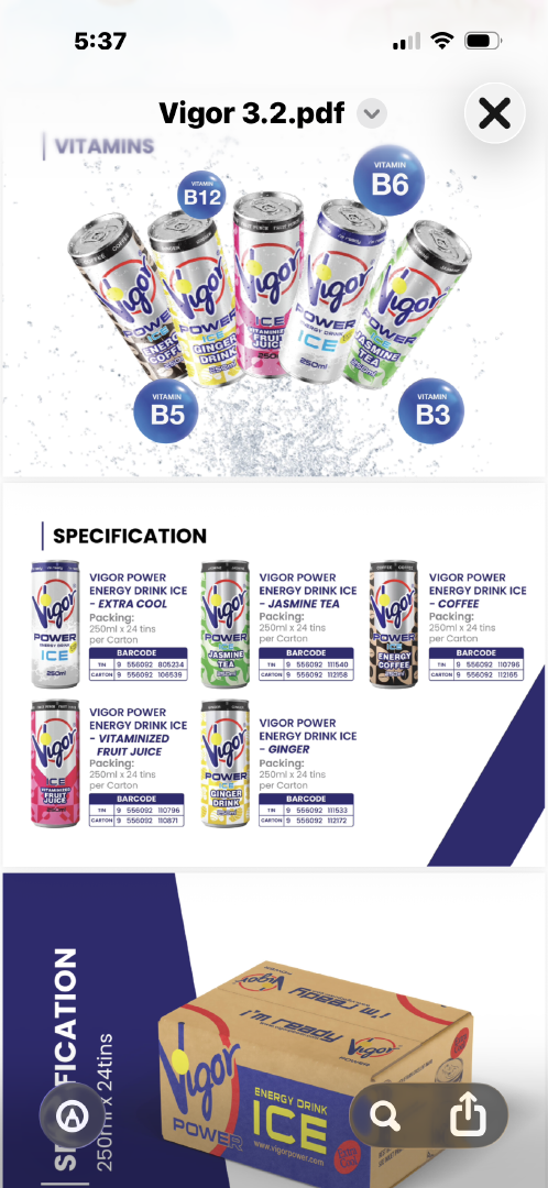 OEM Energy drinks/ Functional Drinks