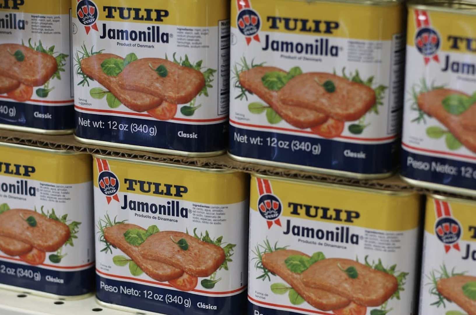 Premium Canned Meats – Tulip Premium Pork Luncheon Meat 340g For Sale