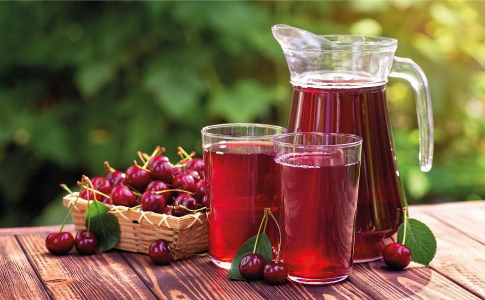 Sour Cherry Juice Bottle