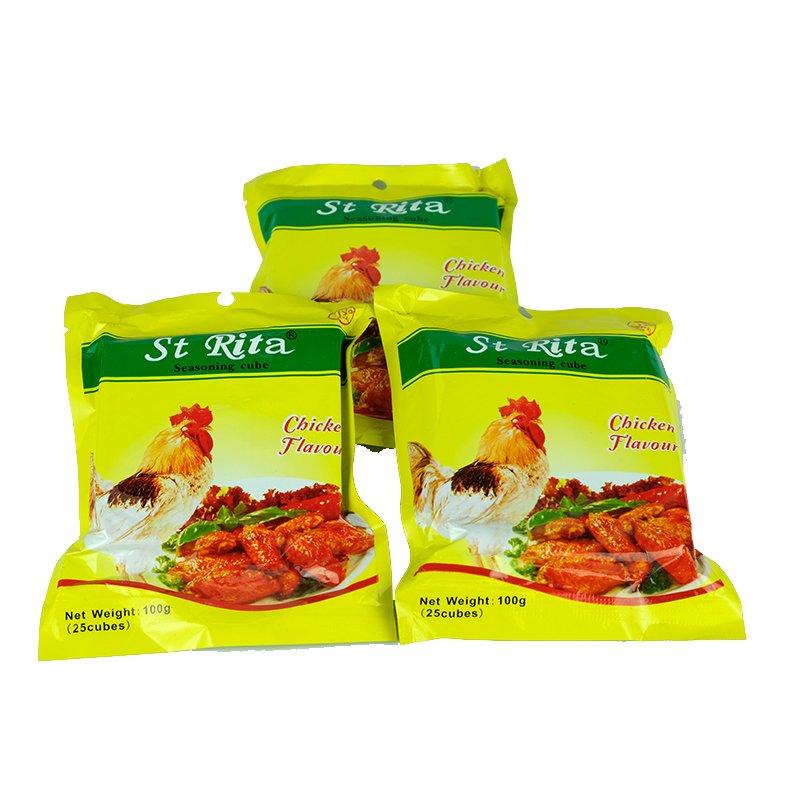 Dry Chicken Meat Powder 10g Cooking Condiments Seasonings Mixed Spices Scallion Ginger Garlic Powder Mini Bag Style