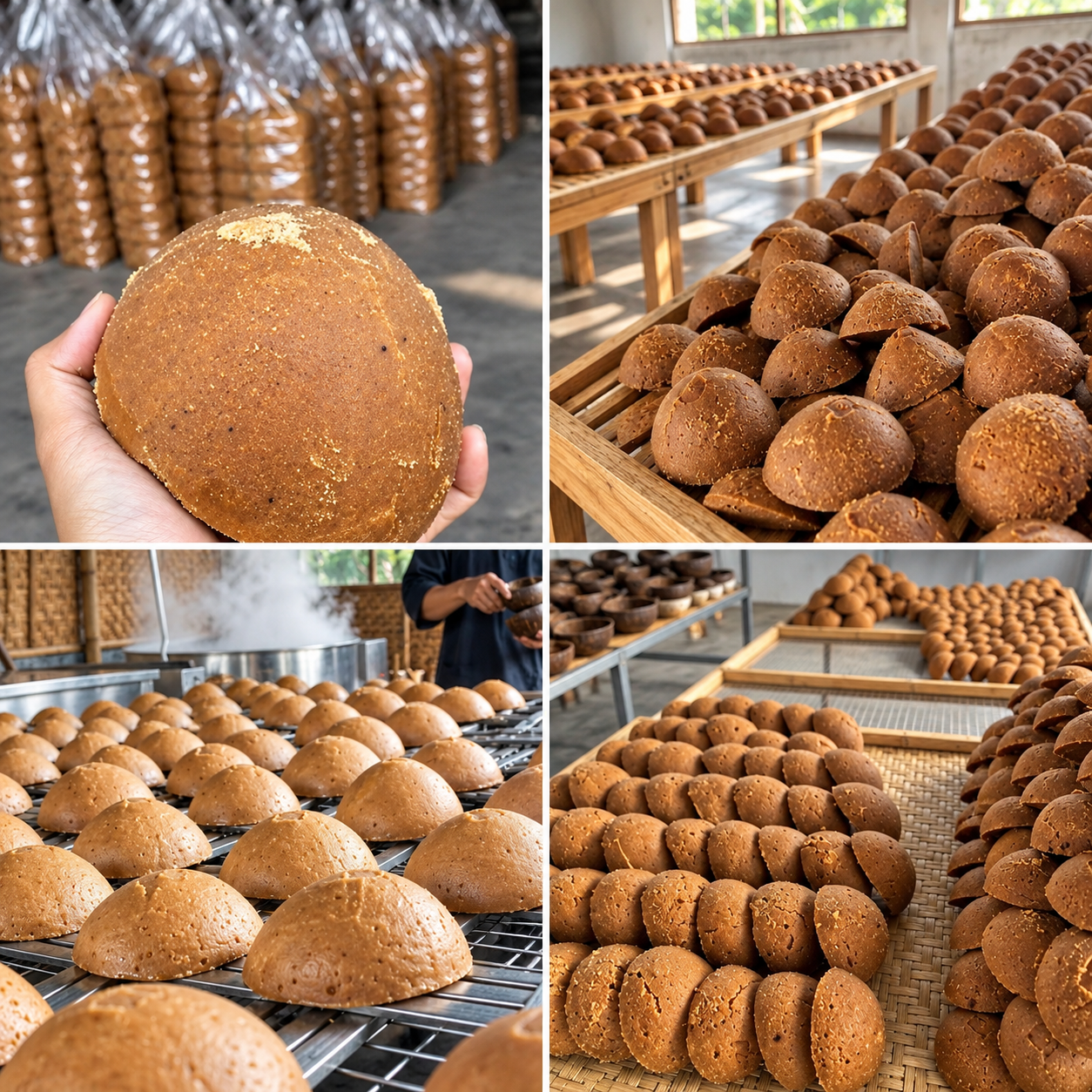 Premium Indonesian Arenga Palm Sugar – Traditional Block / Jaggery