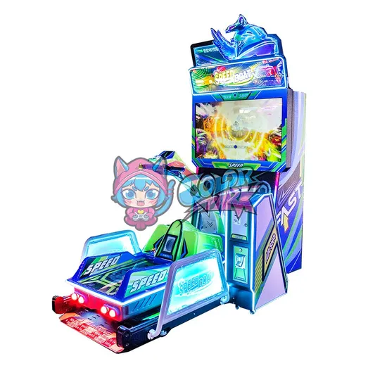 Arcade Game Machine Front View