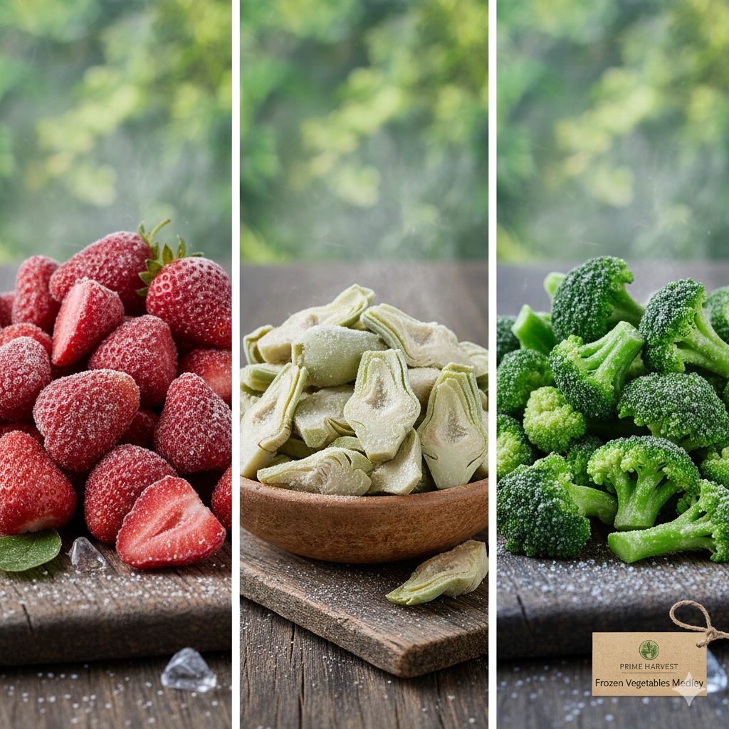 Premium Frozen Strawberries