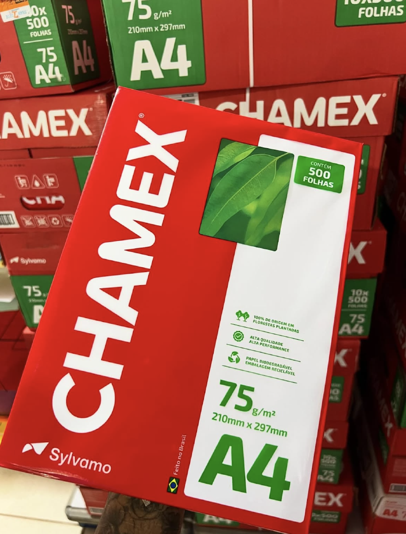 Reliable Quality for Everyday Printing Chamex A4 Copy Paper 75g/m² | 10 × 500 Chamex Sheets Sale