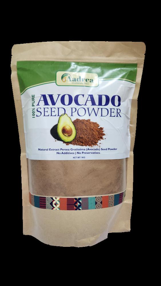 Avocado Seed Powder - 100% pure natural seed powder of avocado fruit Persea americana