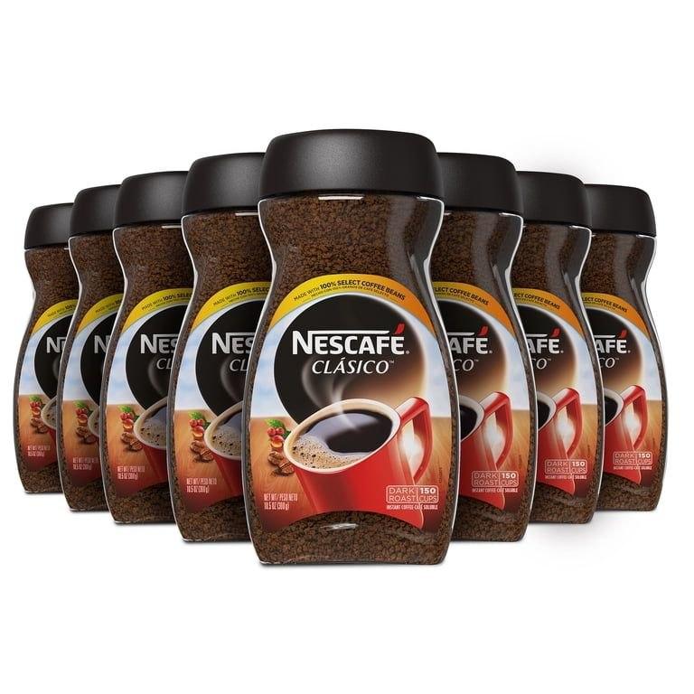 Wholesale Nescafé Clasico, Dark Roast Instant Coffee, 10.5 oz (1 box of 8) for sale