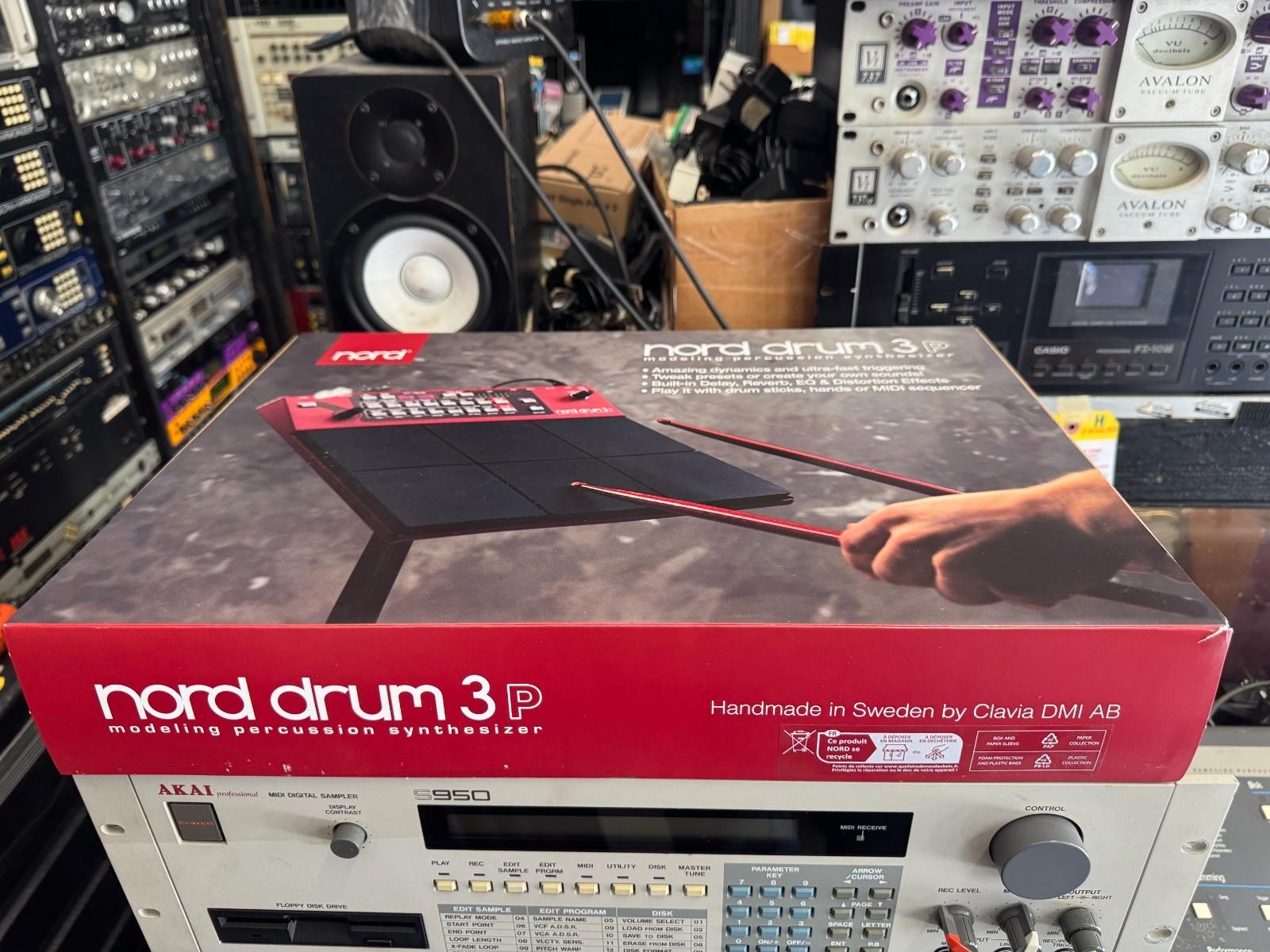 Nord Drum 3P Modeling Percussion Synth Drum Pads in box //BRAND NEW//