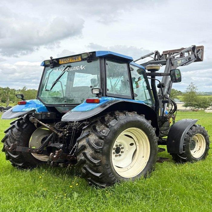 High strength agricultural machine designed for ploughing harvesting and transport with powerful hydraulic system