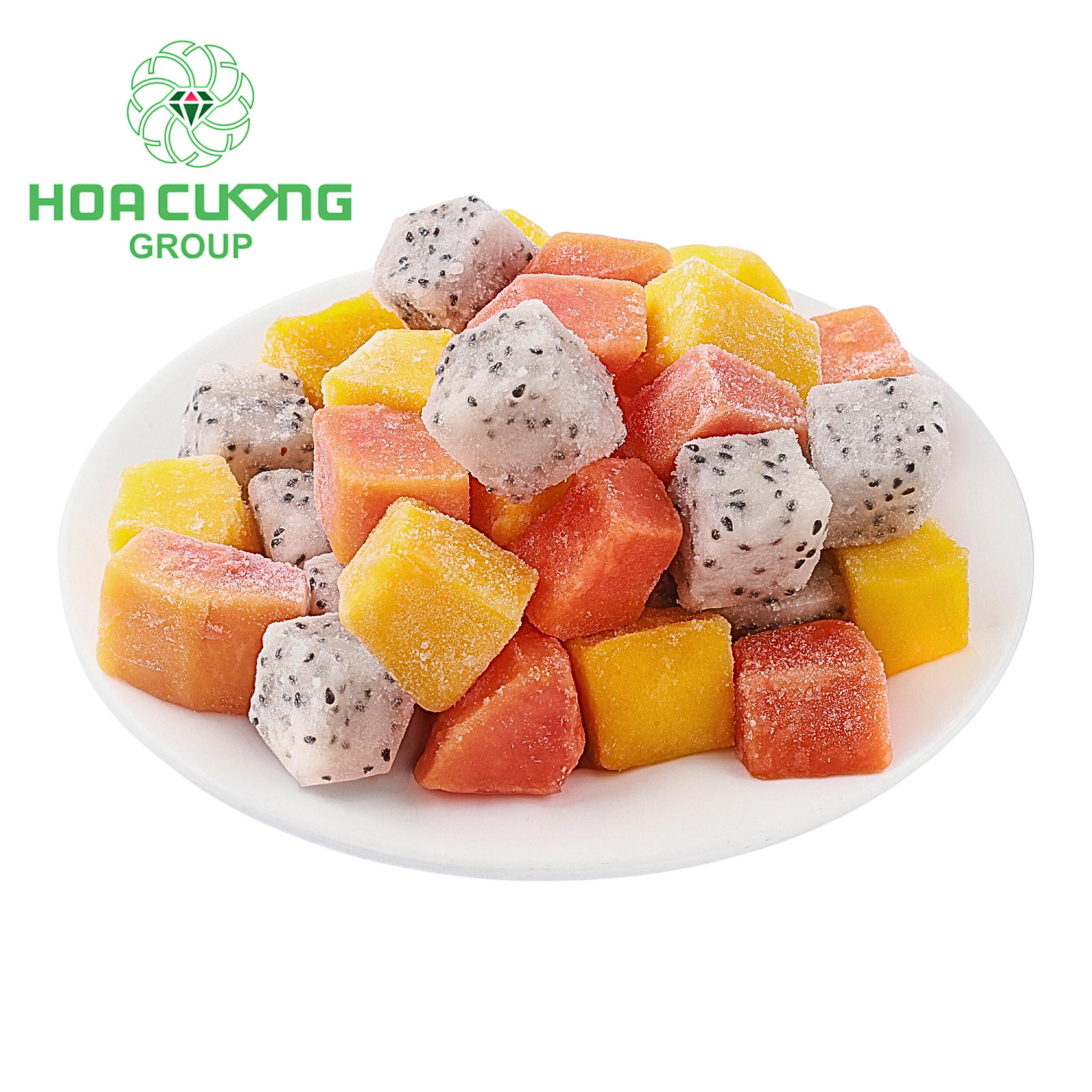 IQF Frozen Mixed fruits Shelf Life 24 Months Place of Origin Viet Nam Shape Whole, Half Cut, Cube Or Customer Request Freezing Process Fast Freezing Warehouse (-40°c)