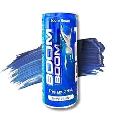 Wholesale Boom Boom Energy Drinks Worldwide Shipping Net Weight 0.33 L, 0.5 L Delivery Form Bottle, Can Flavor Berries, Classic, Peach, Tropical