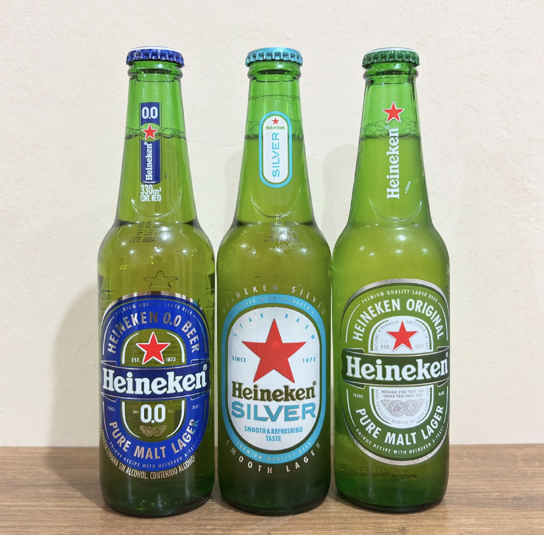 Best Beer Brands Heineken Original Lager – 330ml x24 Bottles Iconic Dutch Brewing Sale