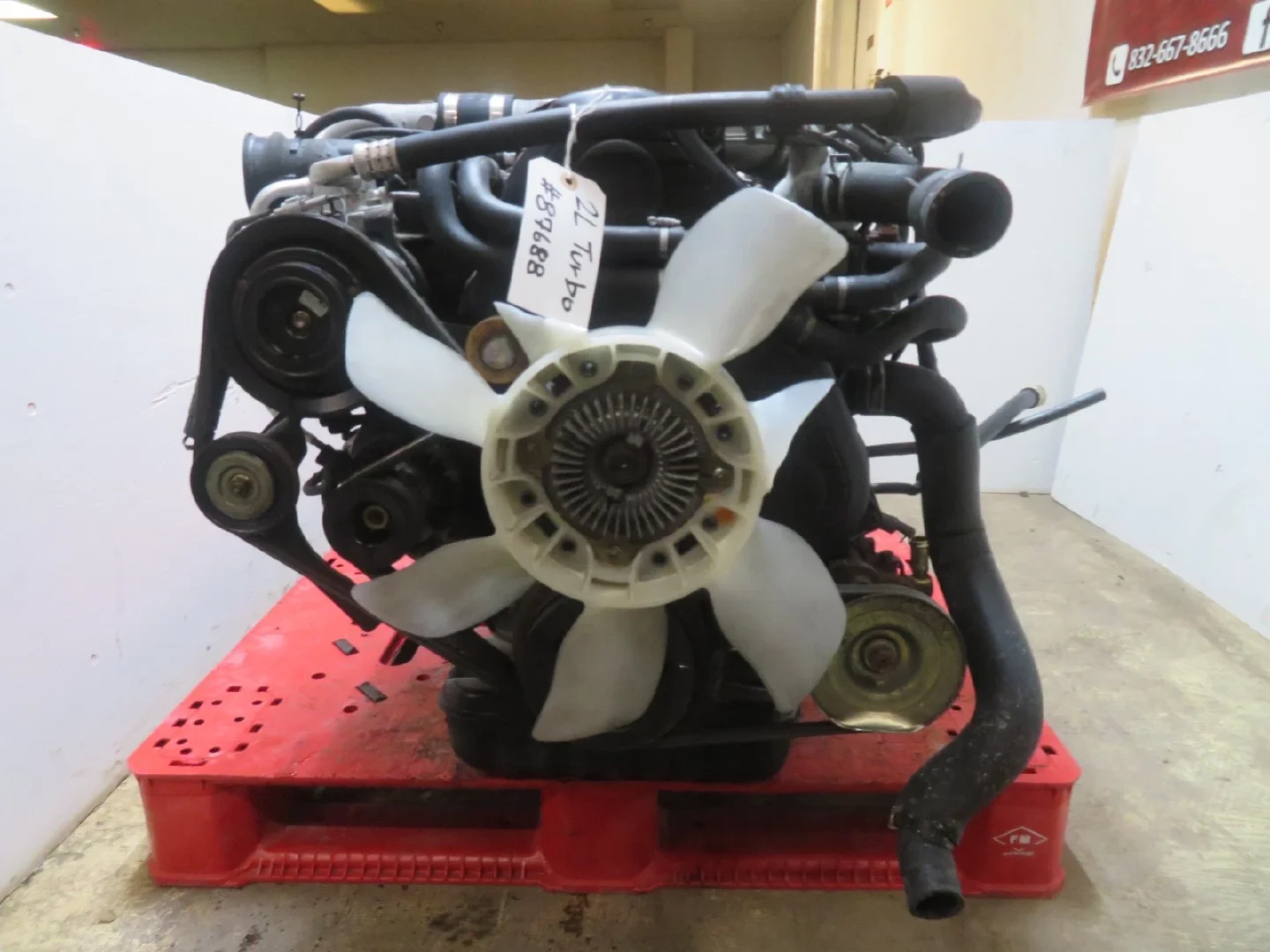 JDM TOYOTA HILUX 4RUNNER PRADO 2L-TE 2.4L TURBO DIESEL ENGINE MECHANICAL PUMP MT
