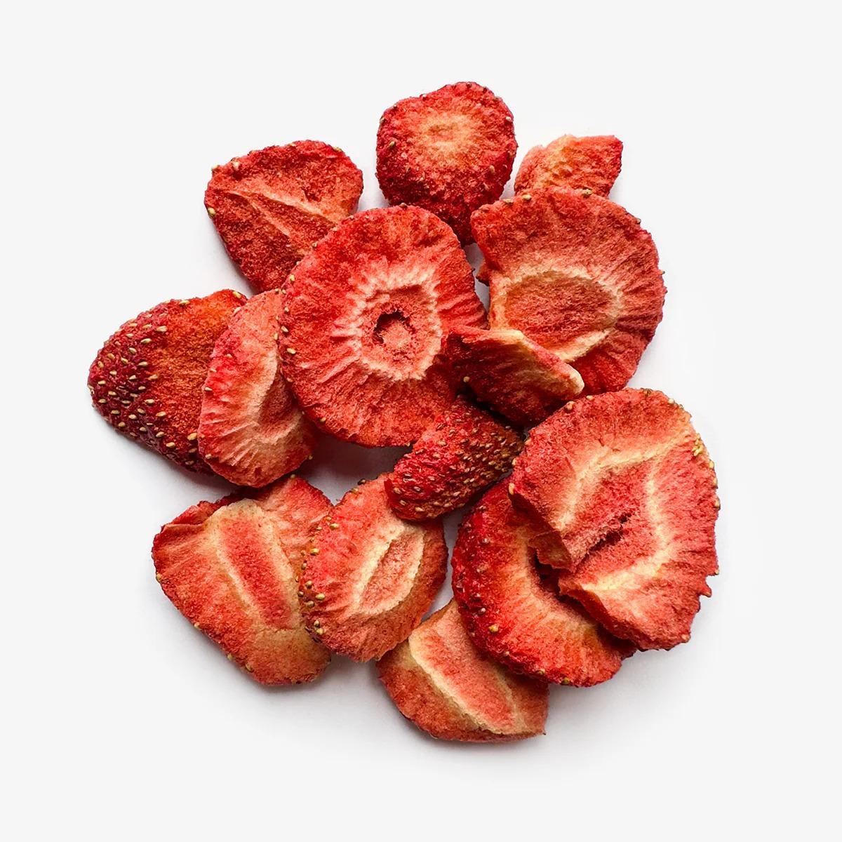 Sweet Dried Strawberries Handpicked Strawberries Carefully Processed To Maintain Freshness And Flavor