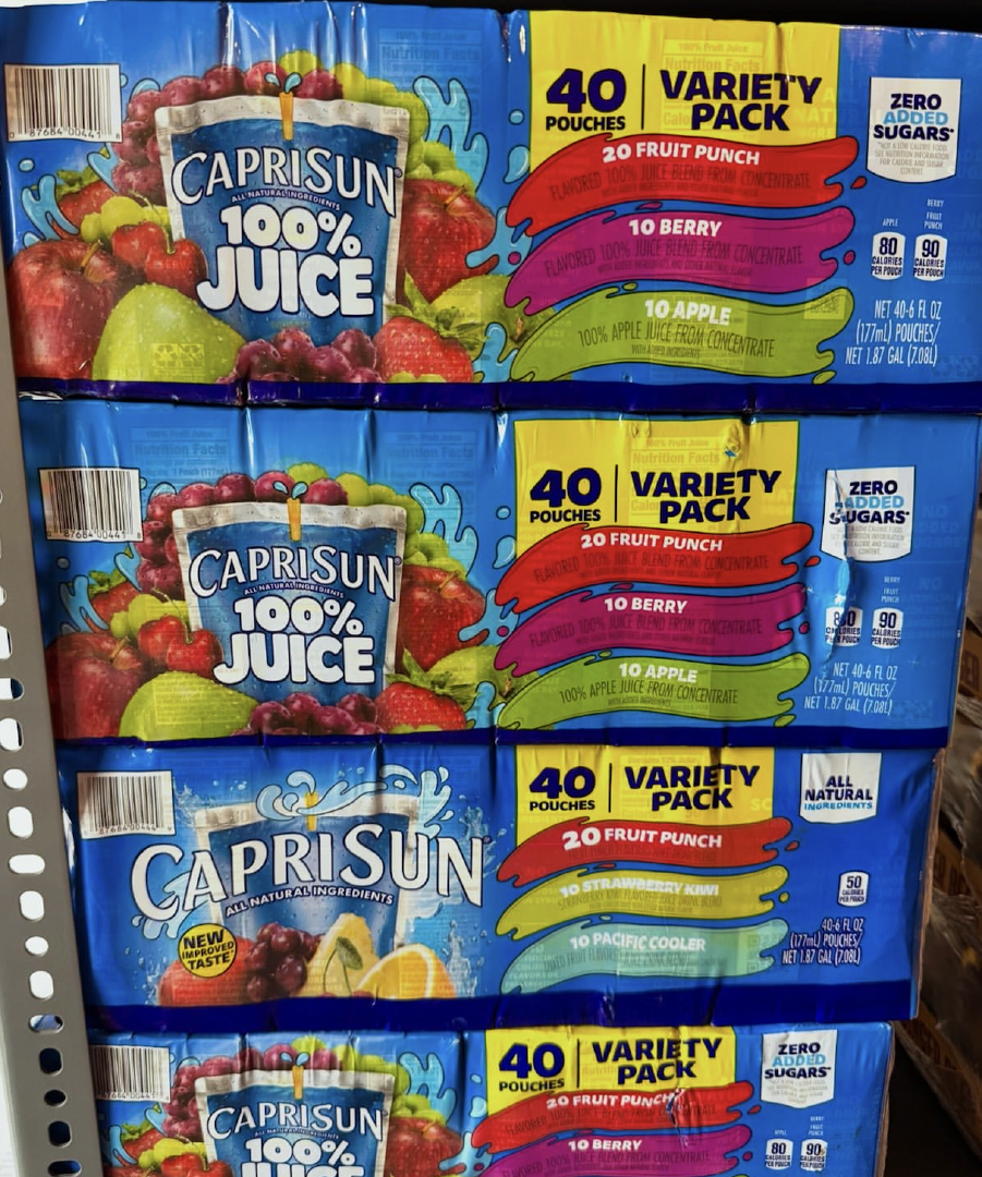 Trusted International Beverage  Capri Sun 33ml Variety Pack 40 Fruit Juice Drink Pouches On Sale – product thumbnail, market insight supplier card