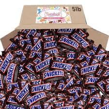 Snickers Chocolate Candy Bar – Fun Size, Bulk Value Bag – 1 lb Wholesale