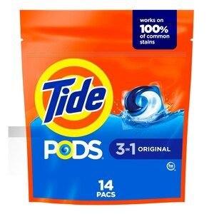 Wholesale Tide PODS 3-in-1 Laundry Detergent – Original Scent, 14 Count supply