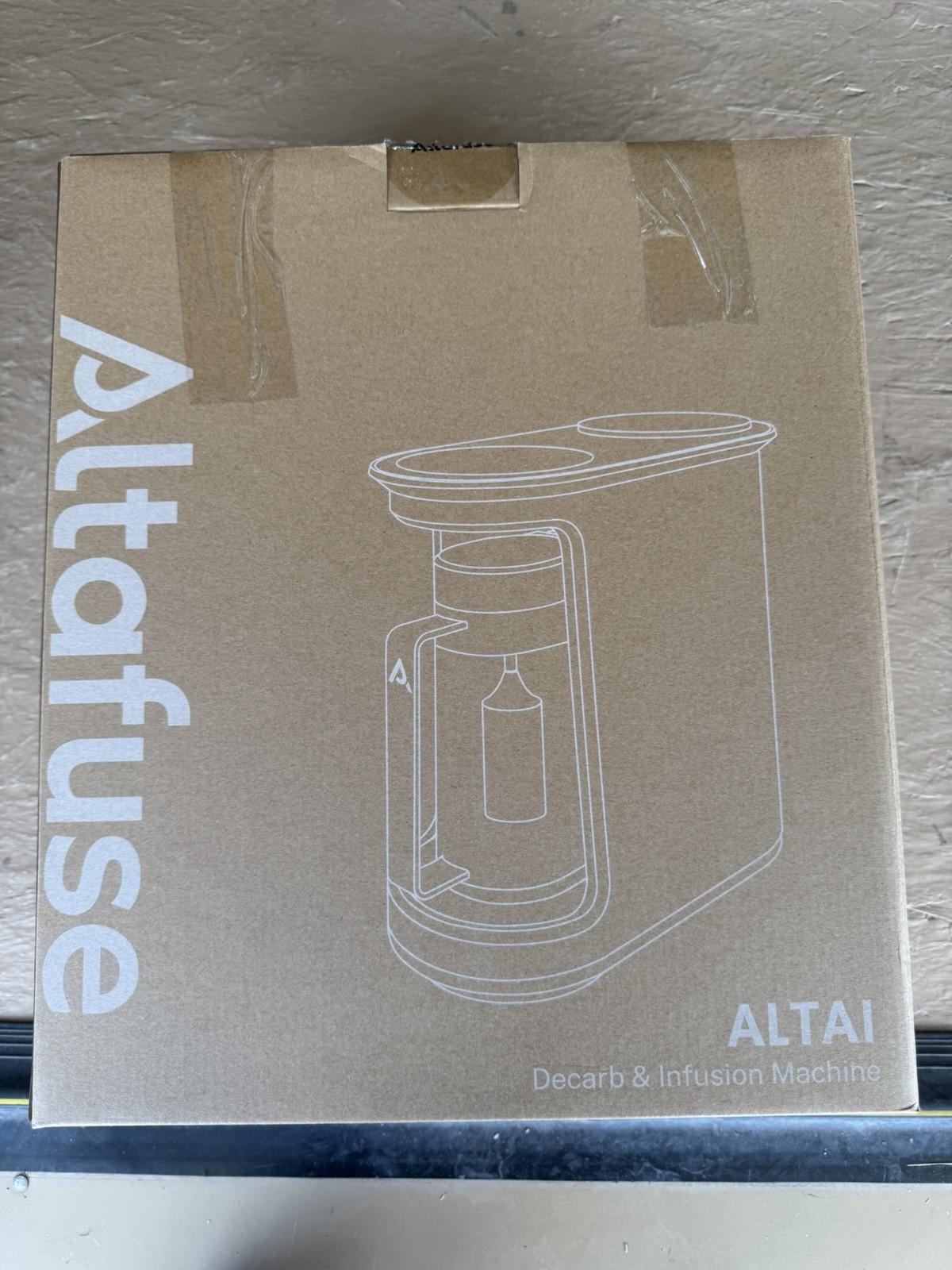 Altafuse | Ultrasonic Decarboxylator & Herbal Infusion Machine | ALTA 1 Infuser