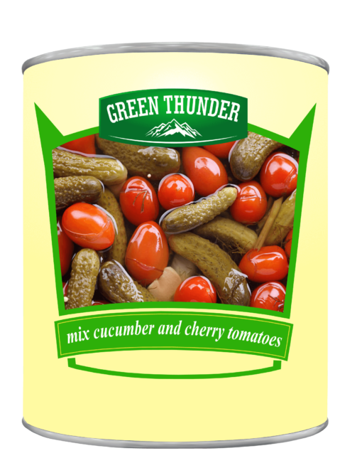 Pickled Cucumbers and Cherry Tomatoes Image 1