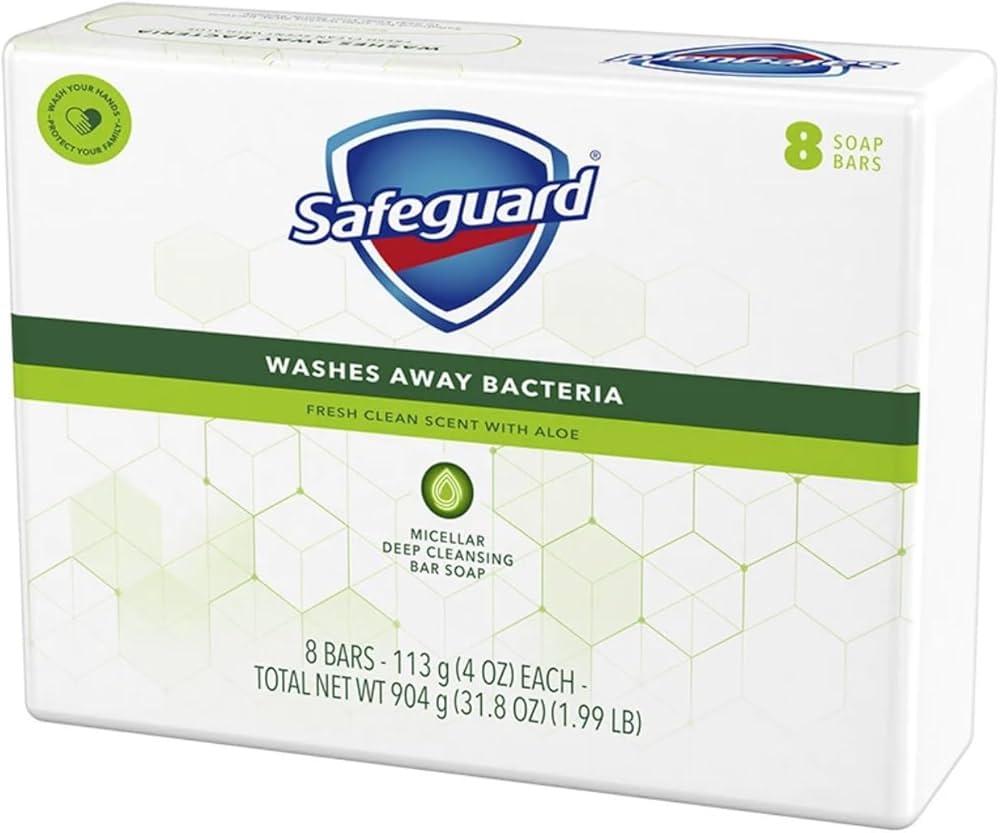 SAFEGUARD, SAFEGUARD Bar Soap Fresh Green with Herbal Extract 125g