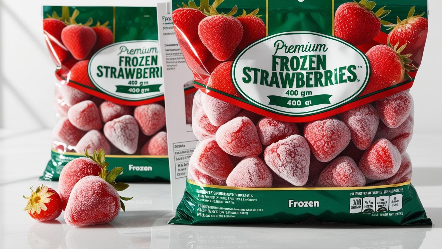 Frozen Strawberries Image 4