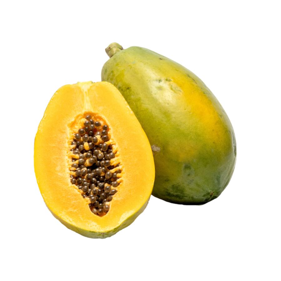 Papaya 100% Natural South African High Quality Green/yellow Oval A Grade Yellow Packaging Fruit Wholesale Fresh Papaya Sale