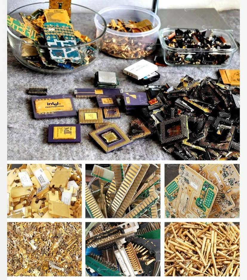 100% Intel 486 & 386 CPU Computer Gold RAM Scrap Ceramic CPU Scrap Ready for Sale