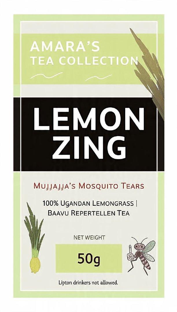 Lemon Zing 100%ugandan lemon grass