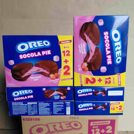 Premium Quality Oreo Vanilla Chocolate Biscuit / Oreo Socola Pie Strawberry - 13.83oz (392g) for wholesale export – product thumbnail, market insight supplier card