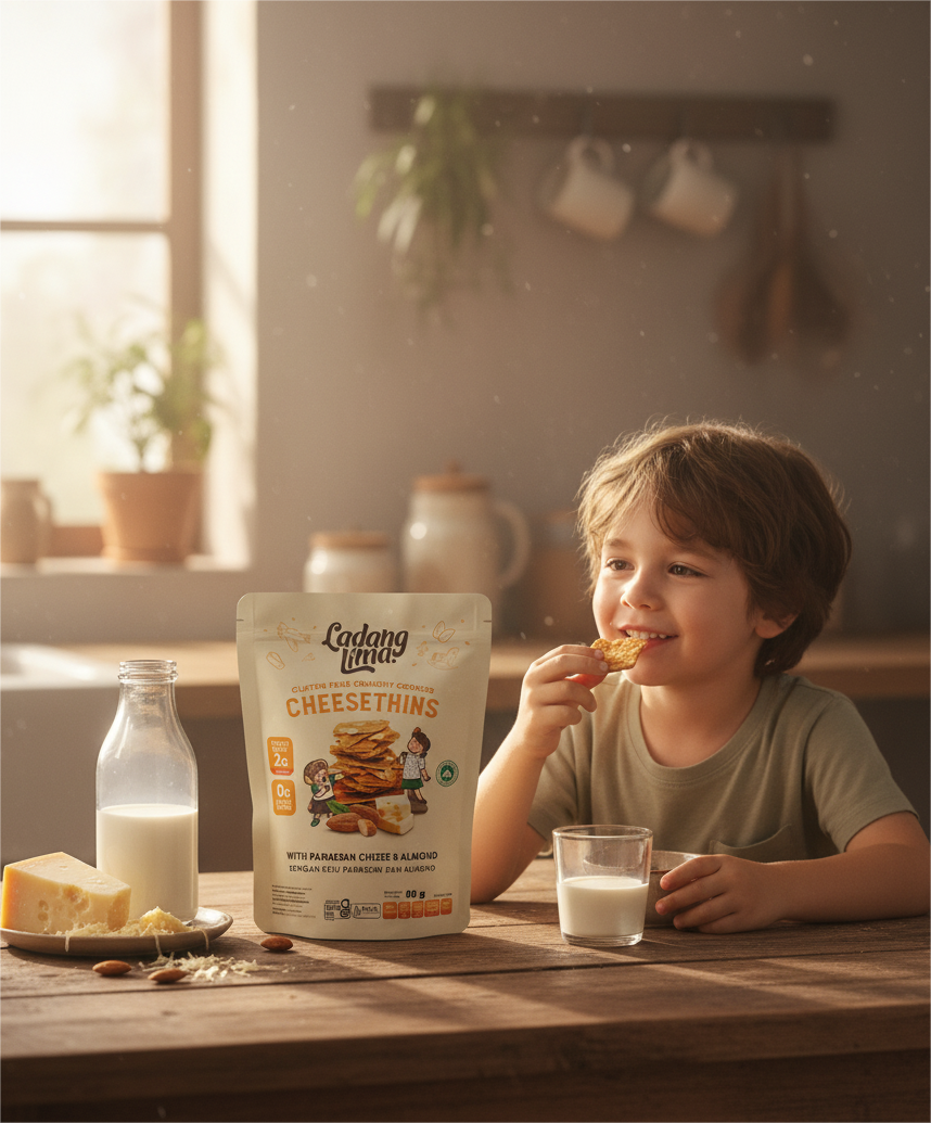 Cheesethins Packaging