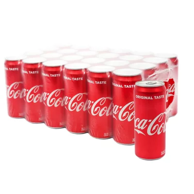 Coca-Cola Original 330ml Cans - Coca Cola 330ml Delivery Form Can Beverage Type Mate Flavor Classic Cola Best Served Chilled