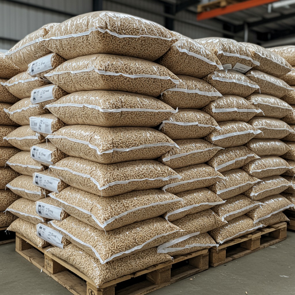 High Efficiency Wood Pellets For Clean Burning And Strong Heat Output In Industrial Boilers