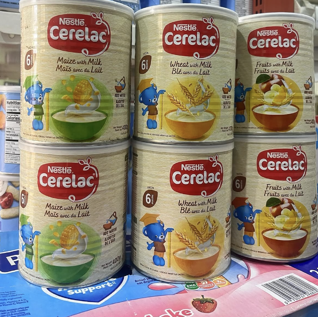 Consistent Supply Nestlé CERELAC Infant Cereal with Milk | Buy Premium Baby Food 12x400g Trusted Quality
