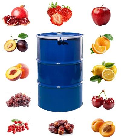 Natural Apricot Juice Glass