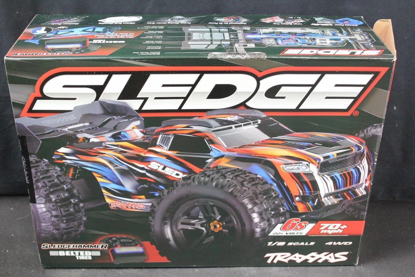 Brand New sealed TRAXXAS 95096-4 SLEDGE 6S BRUSHLESS 4x4 STADIUM TRUCK 821