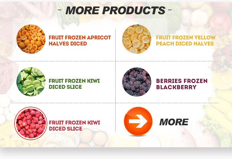New Crop Frozen Kiwi Slices