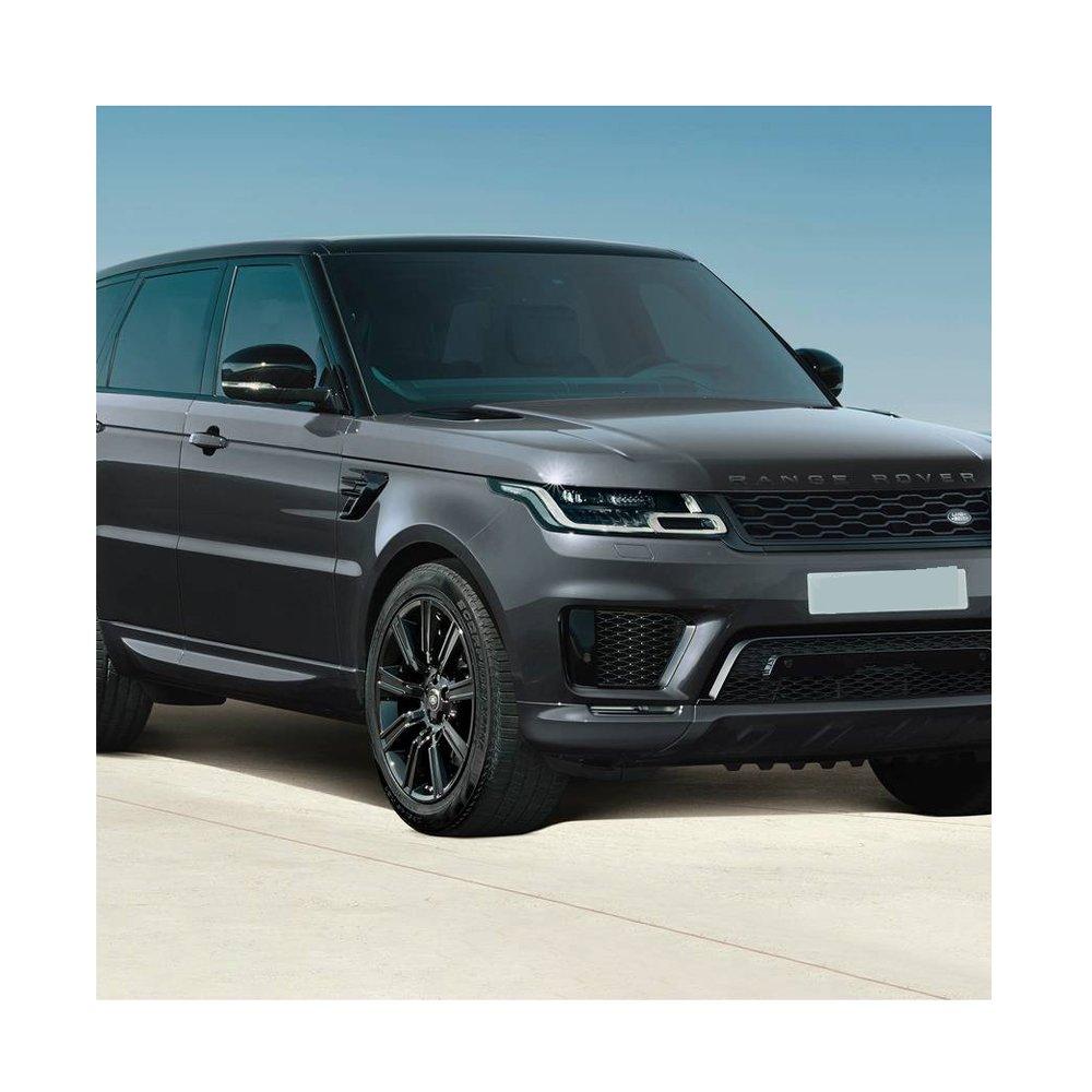 Range Rover high end SUV with leather seats and modern infotainment system Range Rover premium vehicle with advanced safety and driver assistance features Range Rover luxury car for comfortable long distance travel and city driving Range Rover SUV with strong suspension system for rough terrain performance