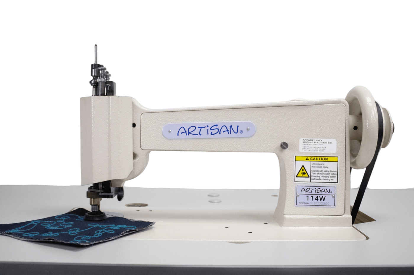 ARTISAN 114W Chainstitch Embroidery Machine
