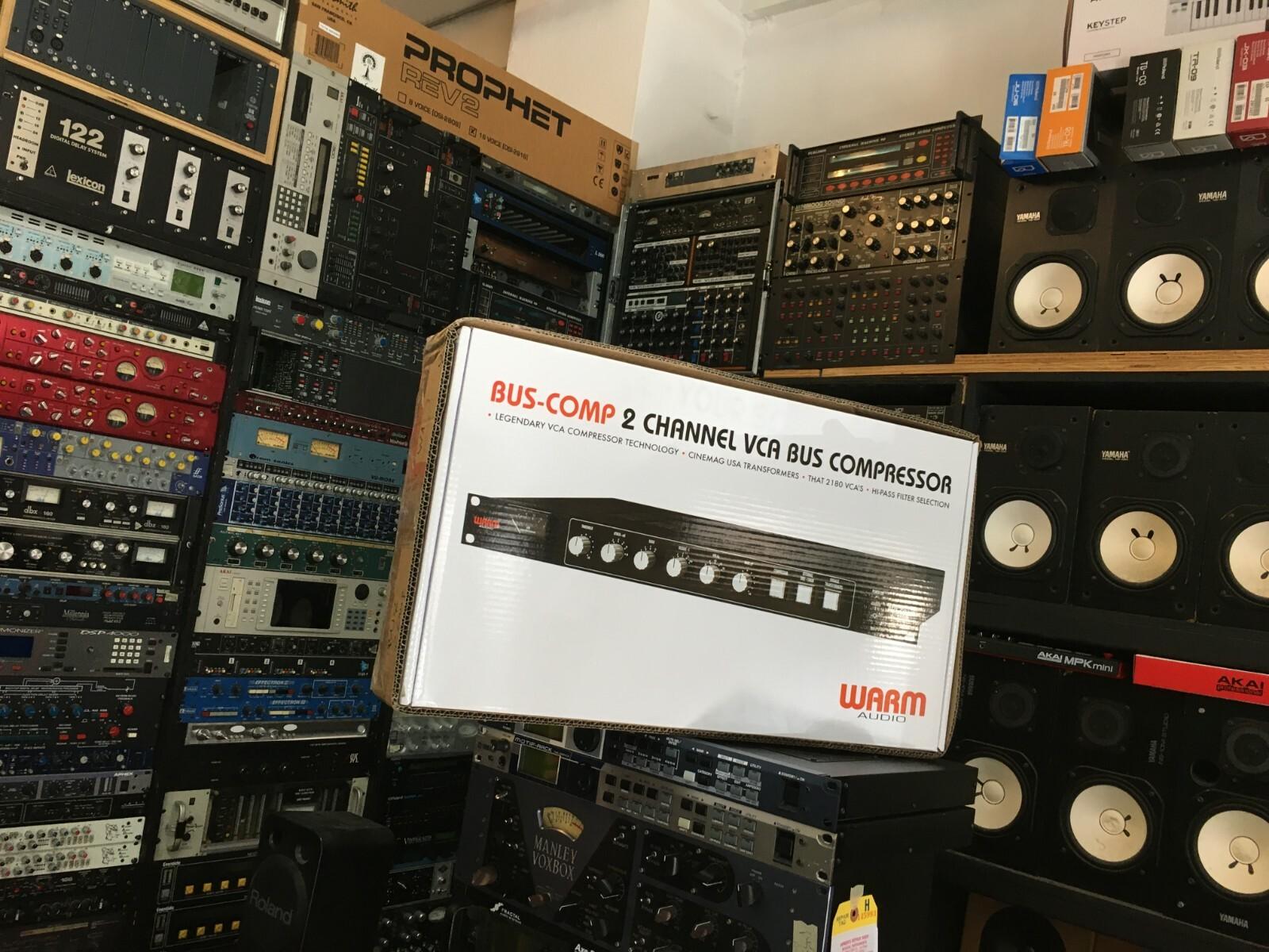 Warm Audio 2 Ch VCA BUS Compressor rack in box BRAND NEW