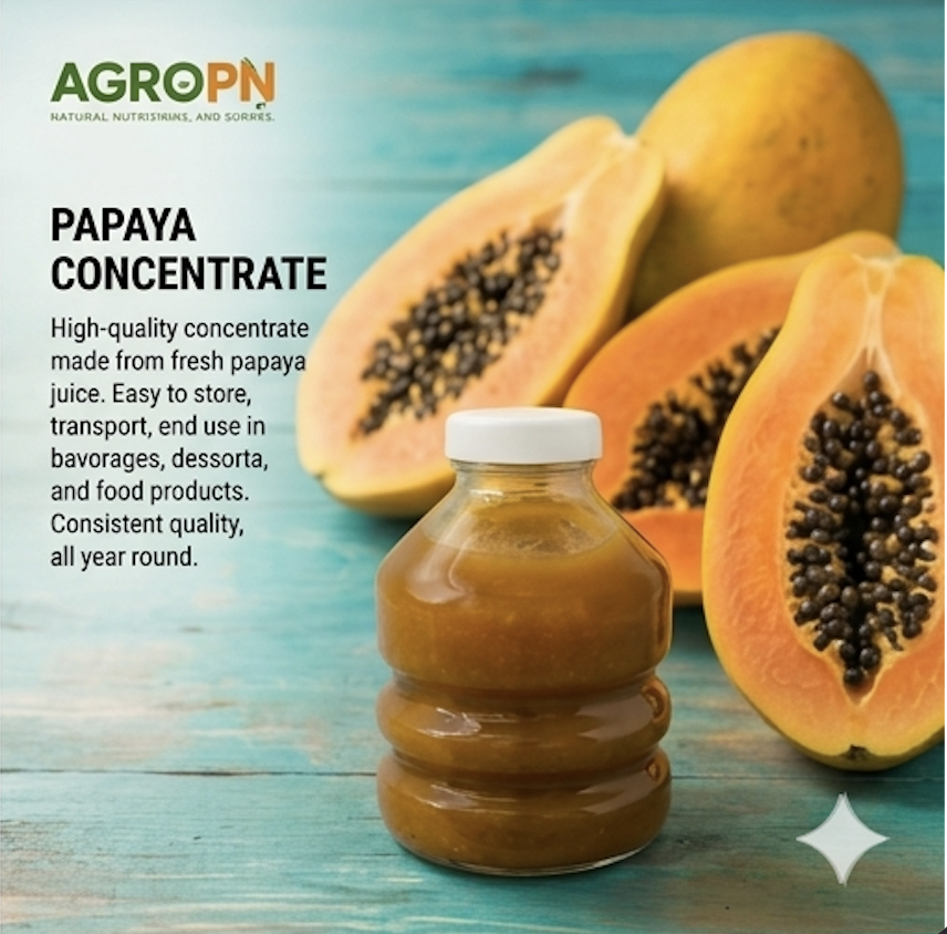 Red papaya concentrate