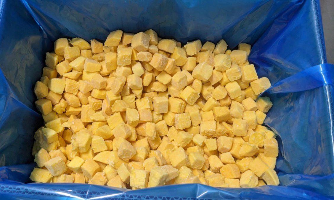 Packaging of Mango Slices
