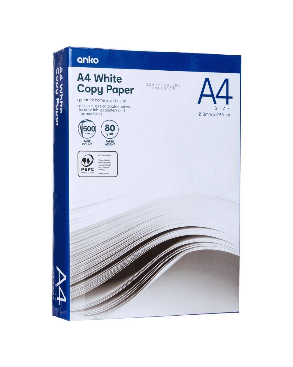 A4 Copier Paper Form Paper sheets Packaging 500 sheets/ream, 5 reams/carton; pallet packaging available Feature Smooth surface, high brightness, suitable for printing and copying