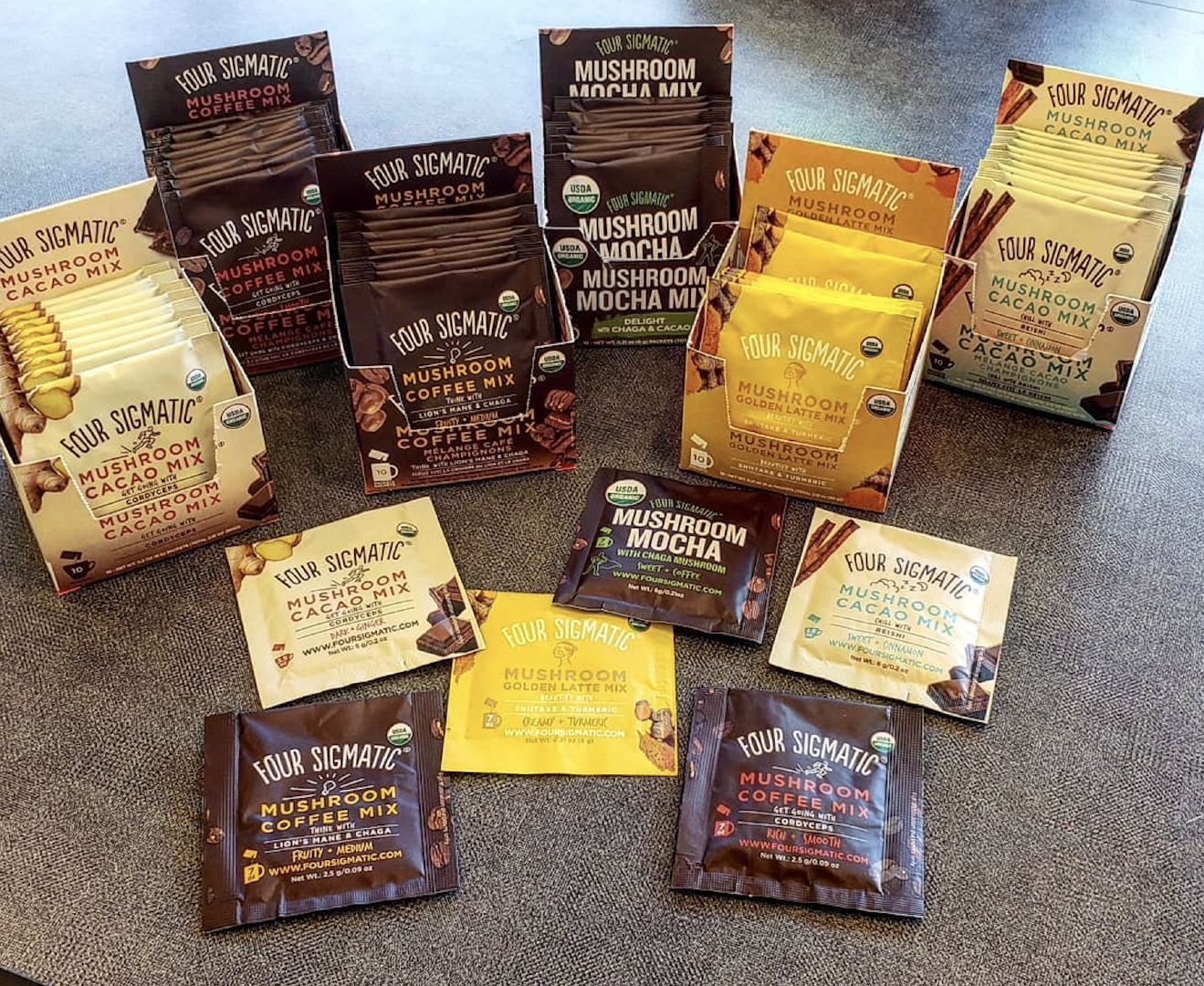 PREMIUM INSTANT COFFEE BLENDS FOUR SIGMATIC COFFEE MIX & COFFEE LATE 60g BOX SALE – product thumbnail, market insight supplier card
