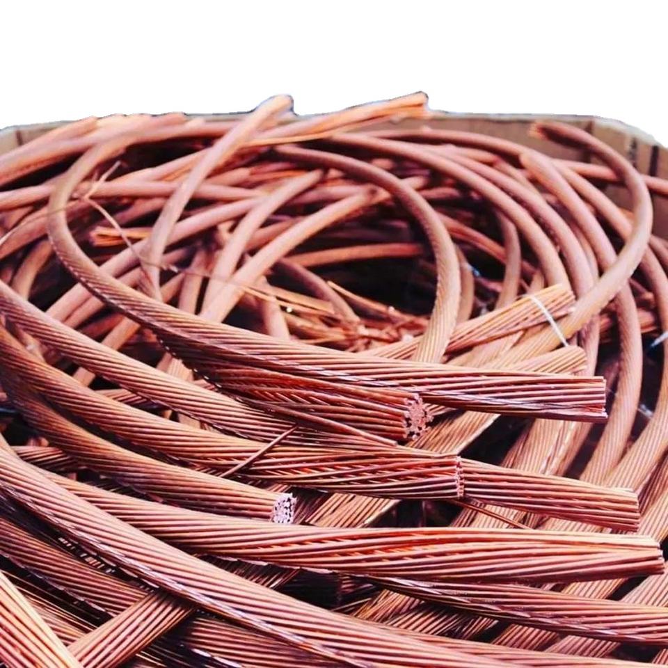 99.9 Purity Copper Wire Scrap Form Granules, Sheets, Wire Degree of Processing Raw Material, Semi-Finished Parts