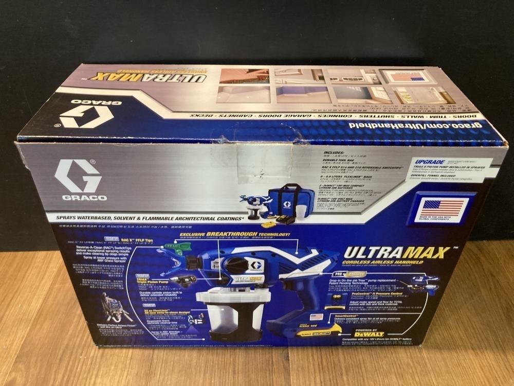 Cordless Airless Paint 17M367 Sprayer ULTRAMAX ( GRACO )