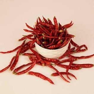 Dried Whole RED Chilli Teja S17 With Stem