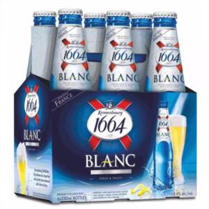 Buy Bulk Kronenbourg 1664 Blanc Beer Texture Smooth Brewing Method Traditional Brewing Methods Consistency Consistent Flavor And Aroma Across All Bottles