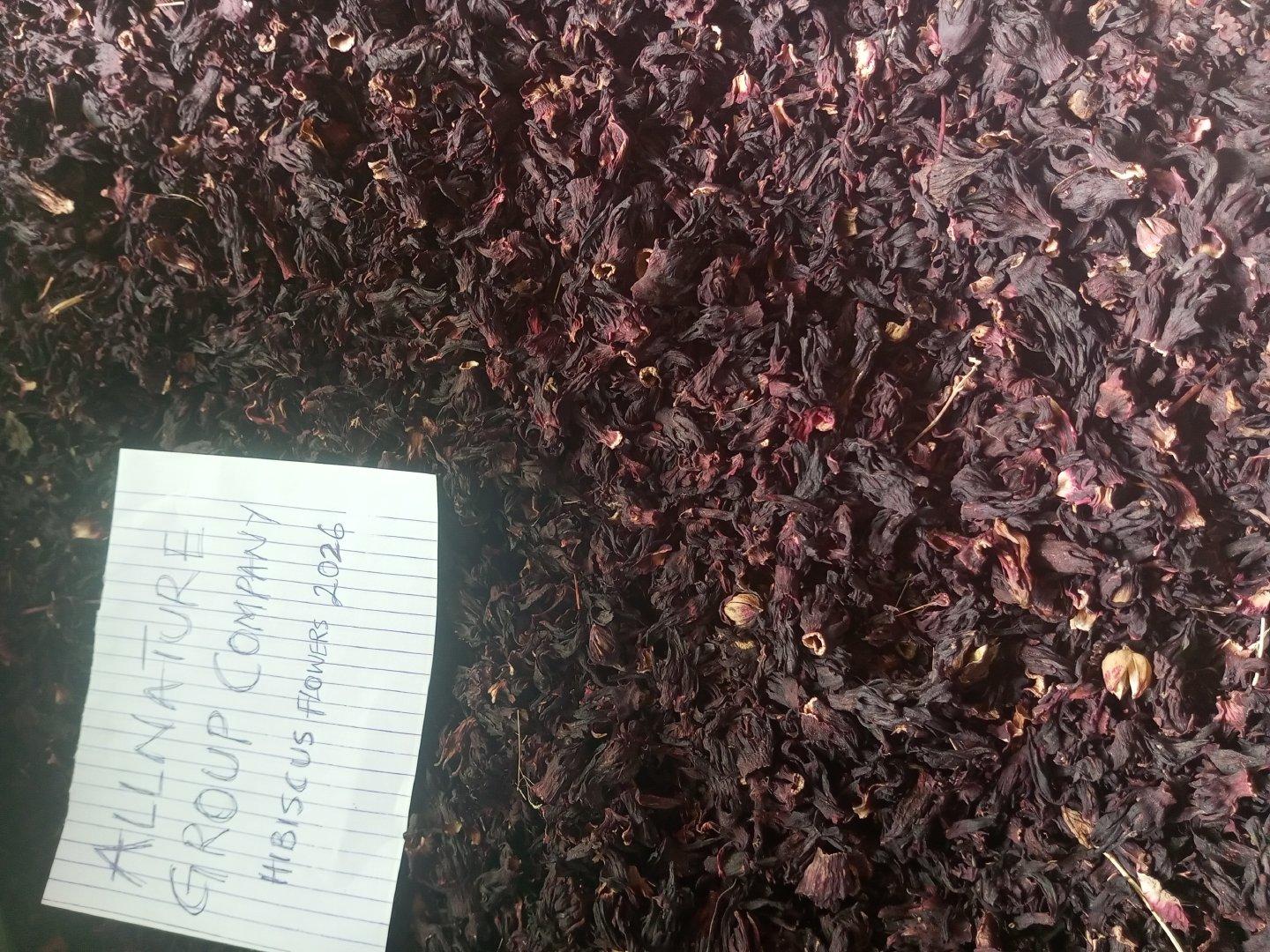 DRIED HIBISCUS FLOWERS SABDARIFFA 