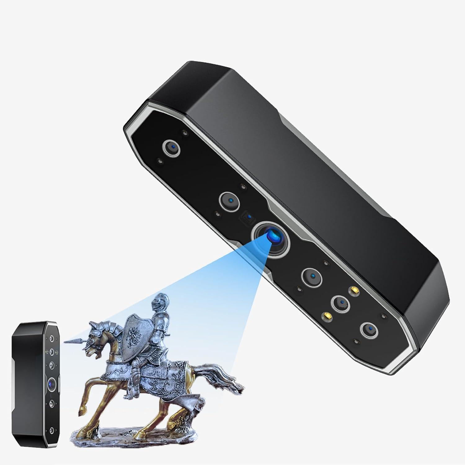 Automatic Handheld 3D Scanner High Precision Full Color Multicolor LCD Printing Scanner for Prototyping